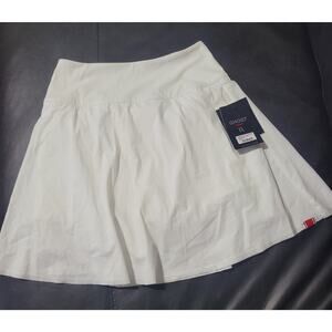 Ghost Golf By Fore All Skirt Skort Womens S White Athletic Pleated Golf Stretch